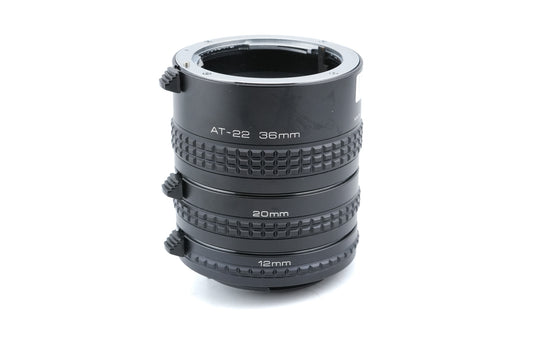 Vivitar AT-22 Automatic Extension Tube Set - Accessory