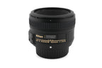 Nikon 50mm f1.8 AF-S Nikkor G