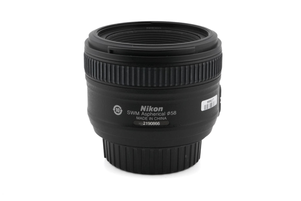 Nikon 50mm f1.8 AF-S Nikkor G