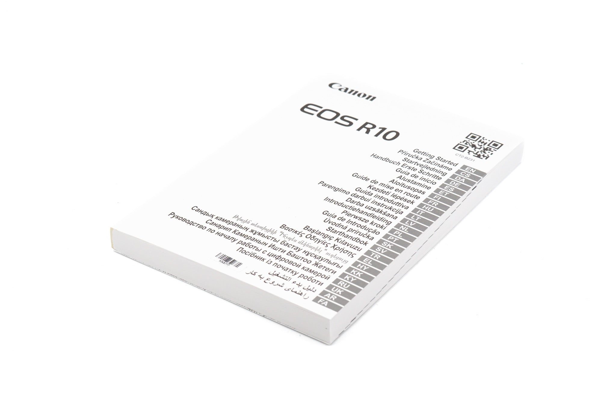 Canon EOS R10 Instructions