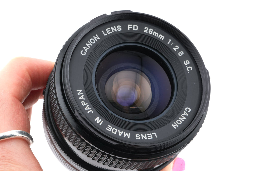 Canon 28mm f2.8 S.C.