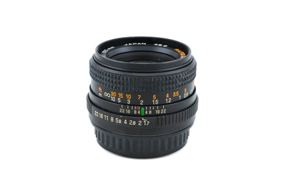 Chinon 50mm f1.7 Auto Chinon Multi-Coated