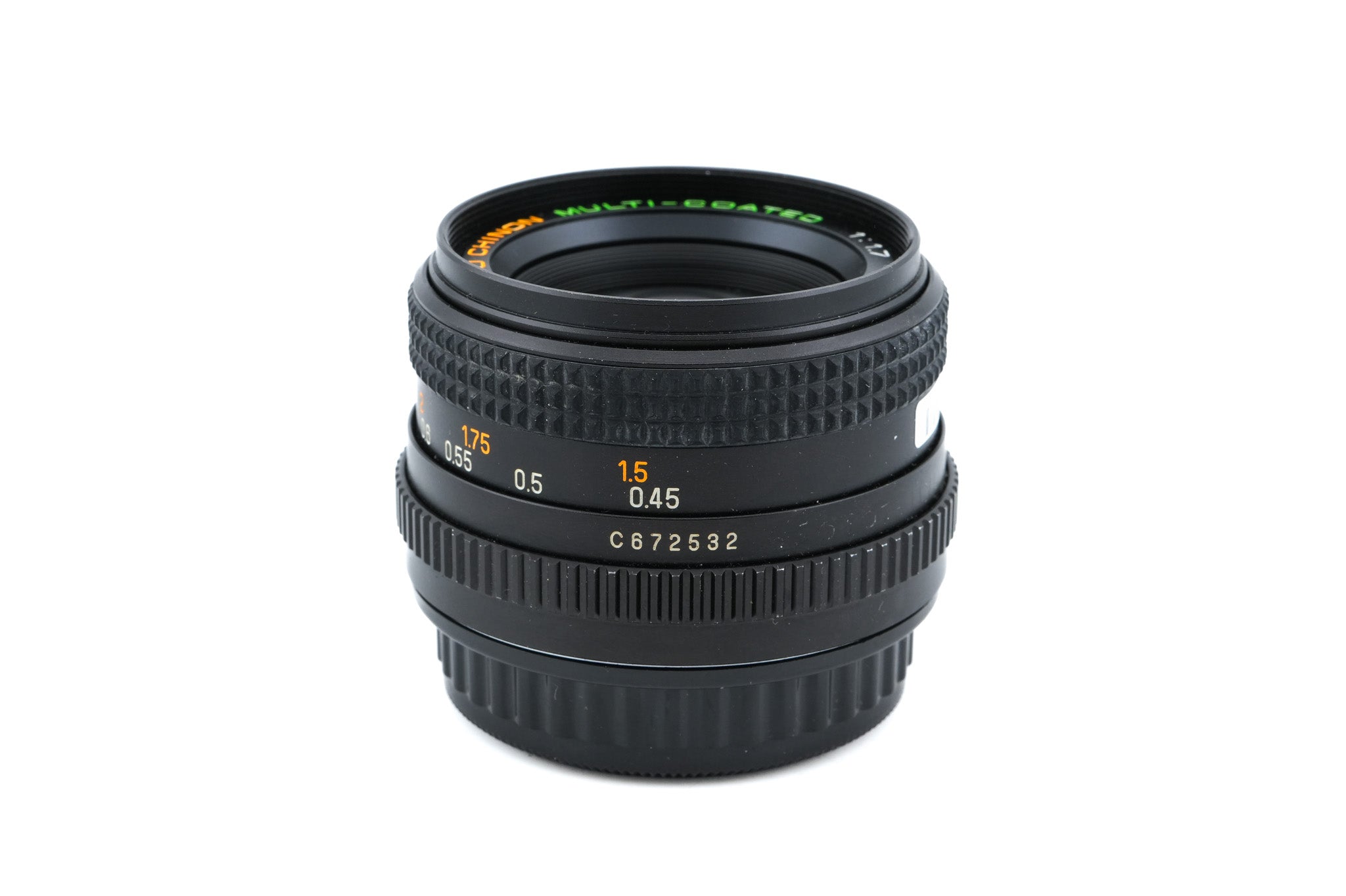 Chinon 50mm f1.7 Auto Chinon Multi-Coated