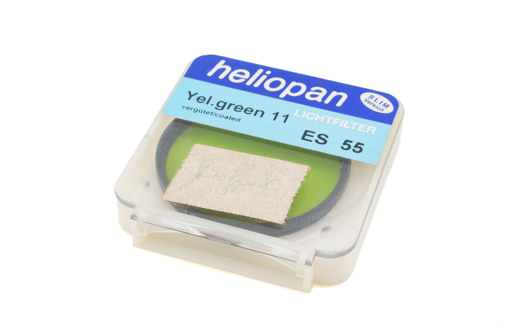 Heliopan 55mm Yellow/Green Filter ES 2x