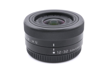 Panasonic 12-32mm f3.5-5.6 G Vario ASPH. Mega O.I.S. (H-FS12032)