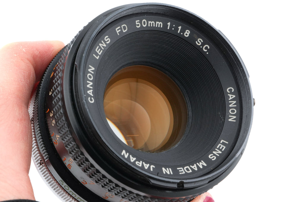 Canon 50mm f1.8 S.C.
