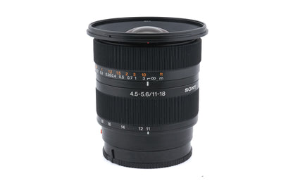 Sony 11-18mm f4.5-5.6 DT