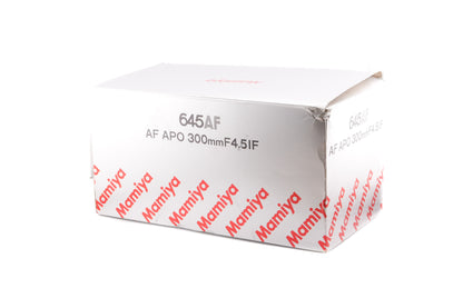 Mamiya 300mm f4.5 AF APO