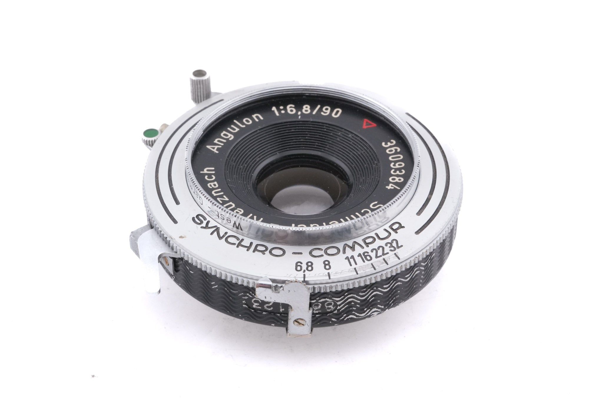 Schneider-Kreuznach 90mm f6.8 Angulon (Shutter)