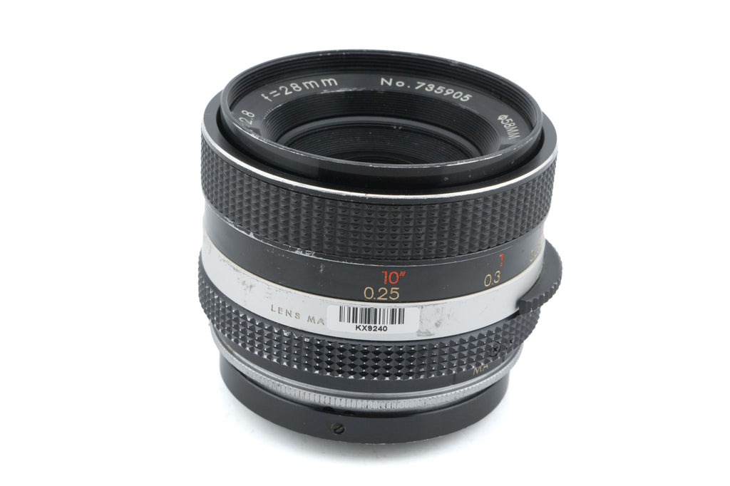 Tamron 28mm f2.8 Auto
