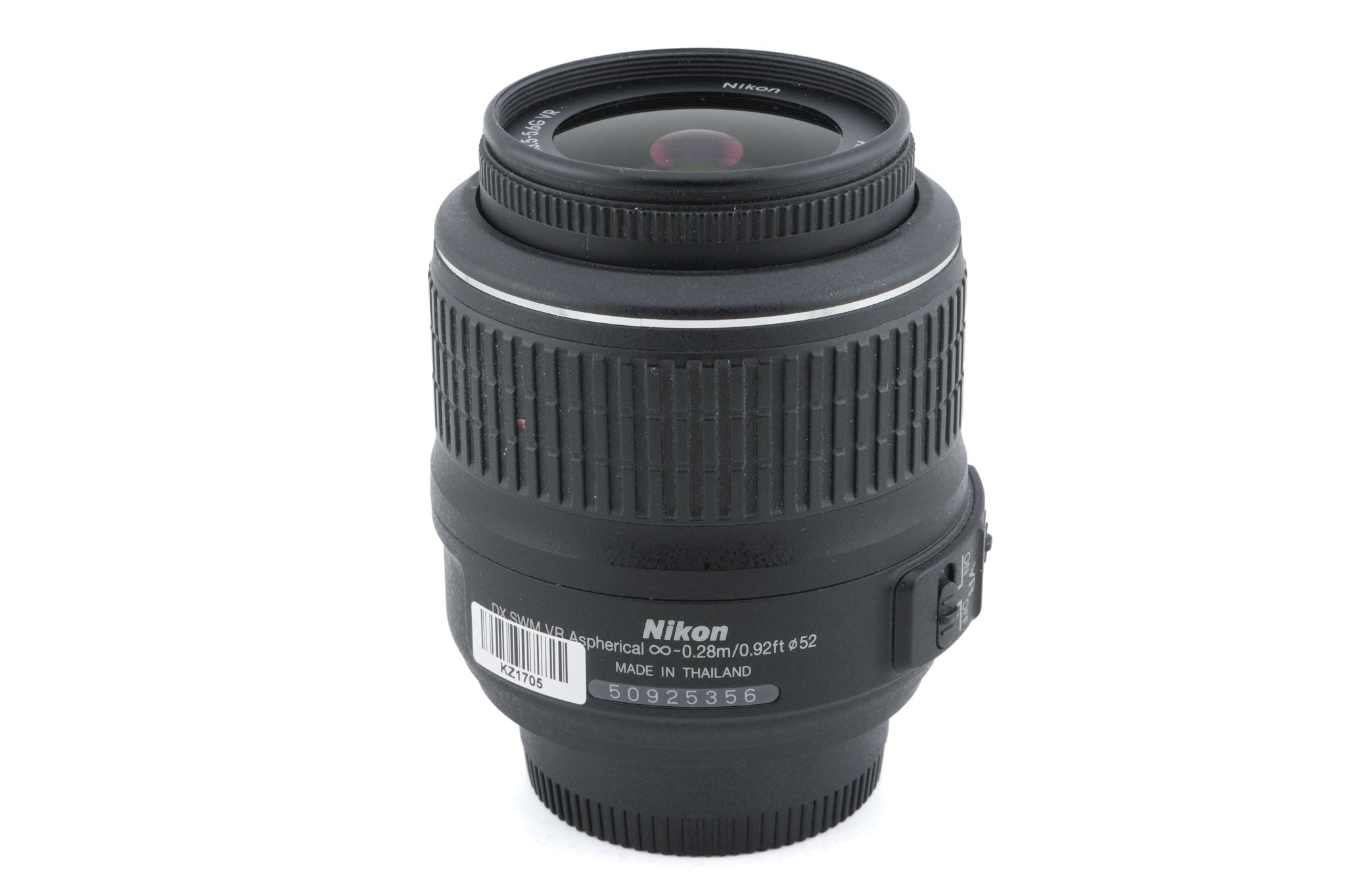 Nikon 18-55mm f3.5-5.6 AF-S Nikkor G VR