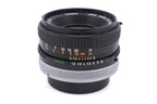 Canon 50mm f1.8 S.C.