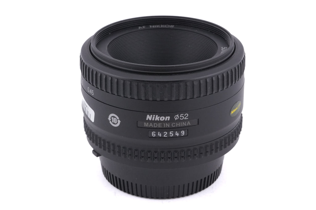 Nikon 50mm f1.8 AF Nikkor D