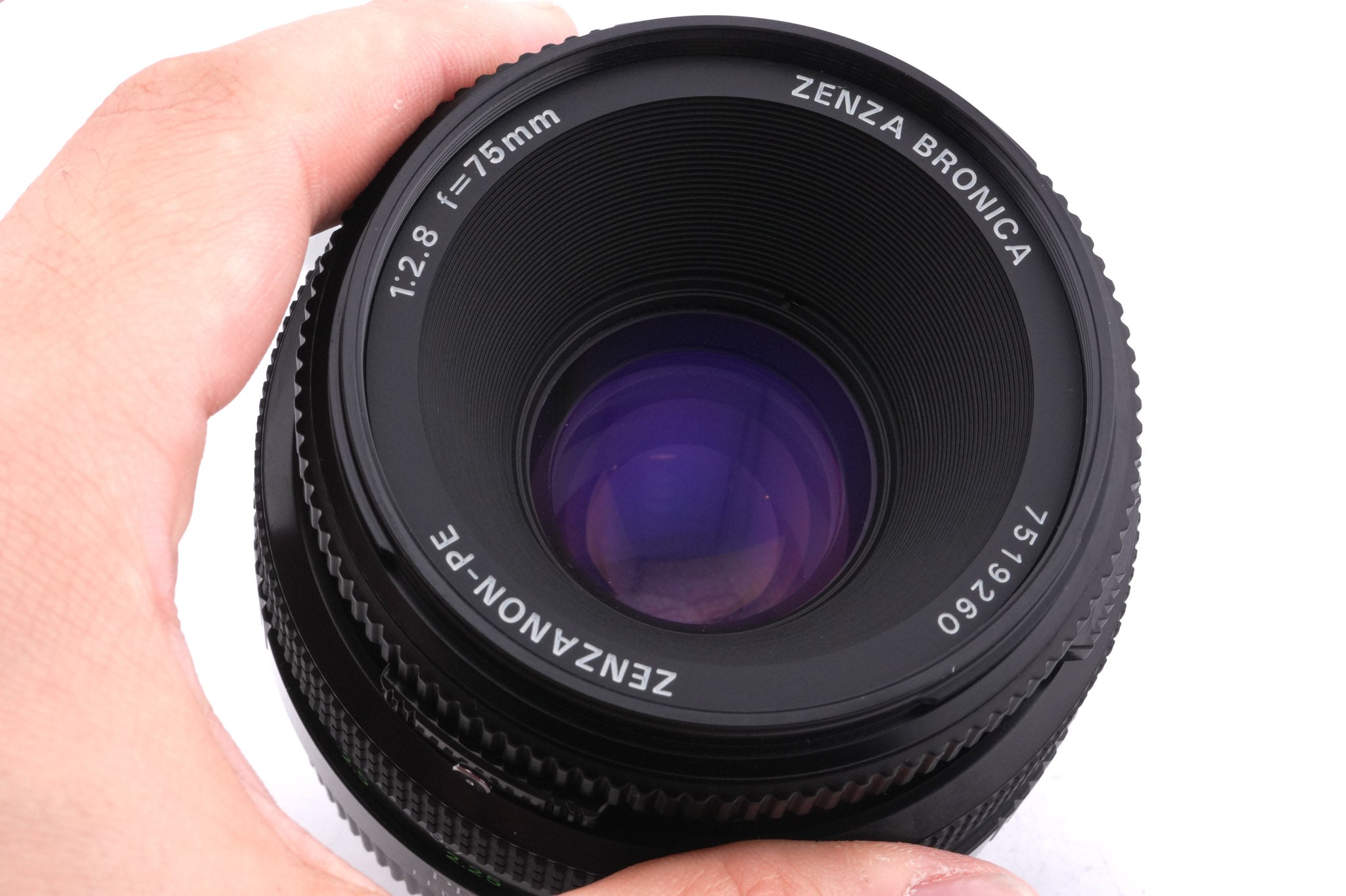 Zenza Bronica 75mm f2.8 Zenzanon PE