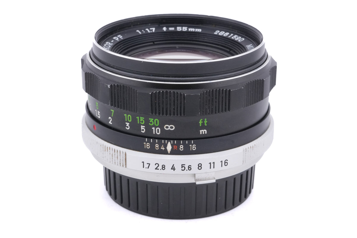 Minolta 55mm f1.7 MC Rokkor-PF