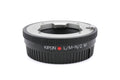 Kipon Macro Focusing Leica M - Nikon Z (L/M-N/Z) Adapter