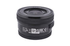 Sony 16-50mm f3.5-5.6 PZ OSS (SELP1650)
