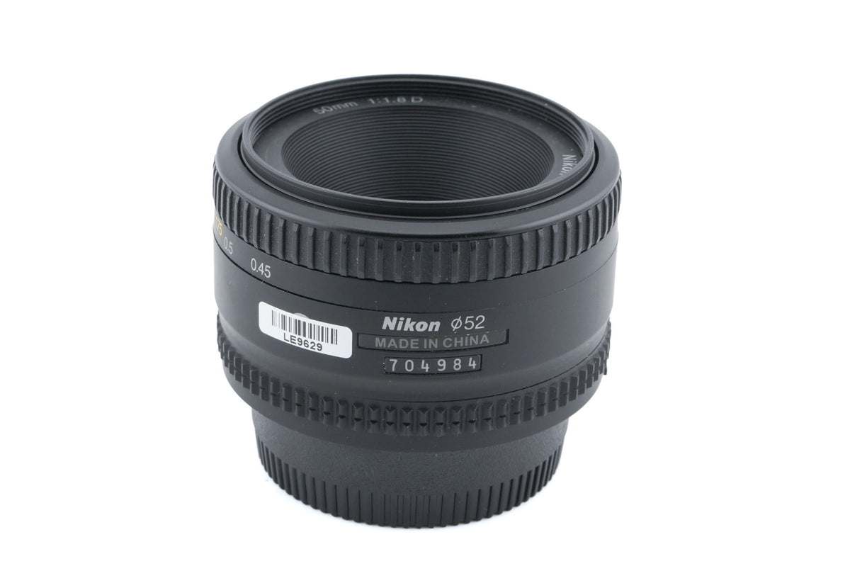 Nikon 50mm f1.8 AF Nikkor D