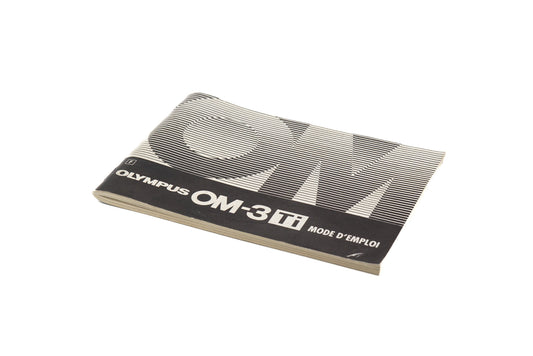 Olympus OM-3 Ti Instructions - Accessory