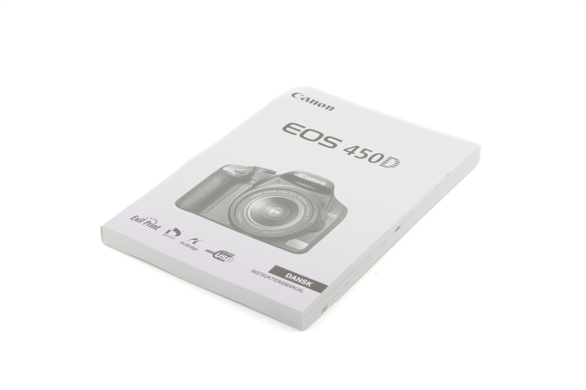 Canon 450D Instructions