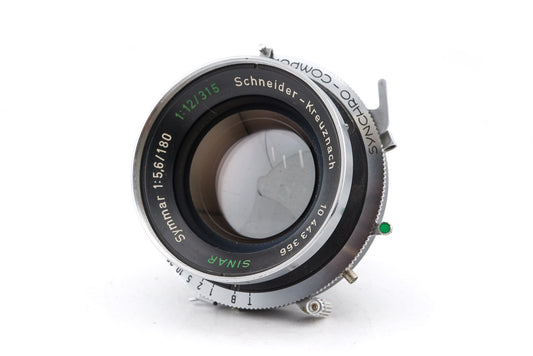 Schneider-Kreuznach 180mm f5.6 Symmar (Shutter)