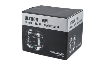 Voigtländer 28mm f2 Ultron Aspherical VM II