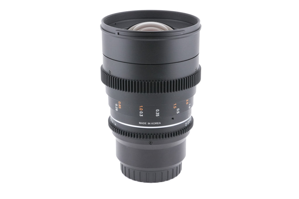 Samyang 24mm T1.5 VDSLR MK2