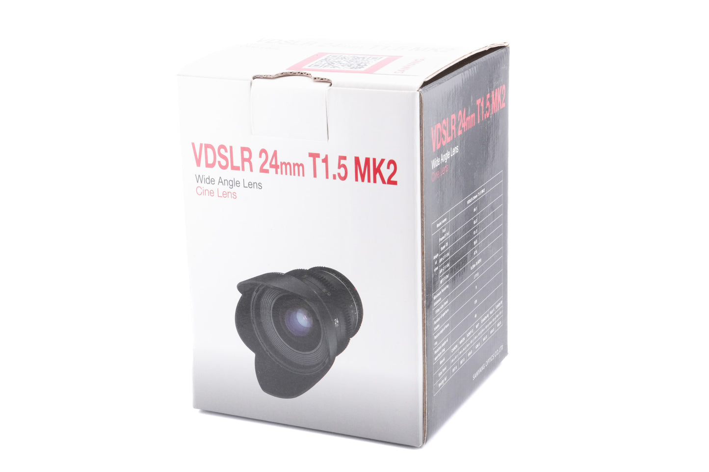 Samyang 24mm T1.5 VDSLR MK2