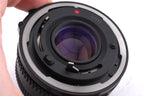 Canon 50mm f1.8 FDn