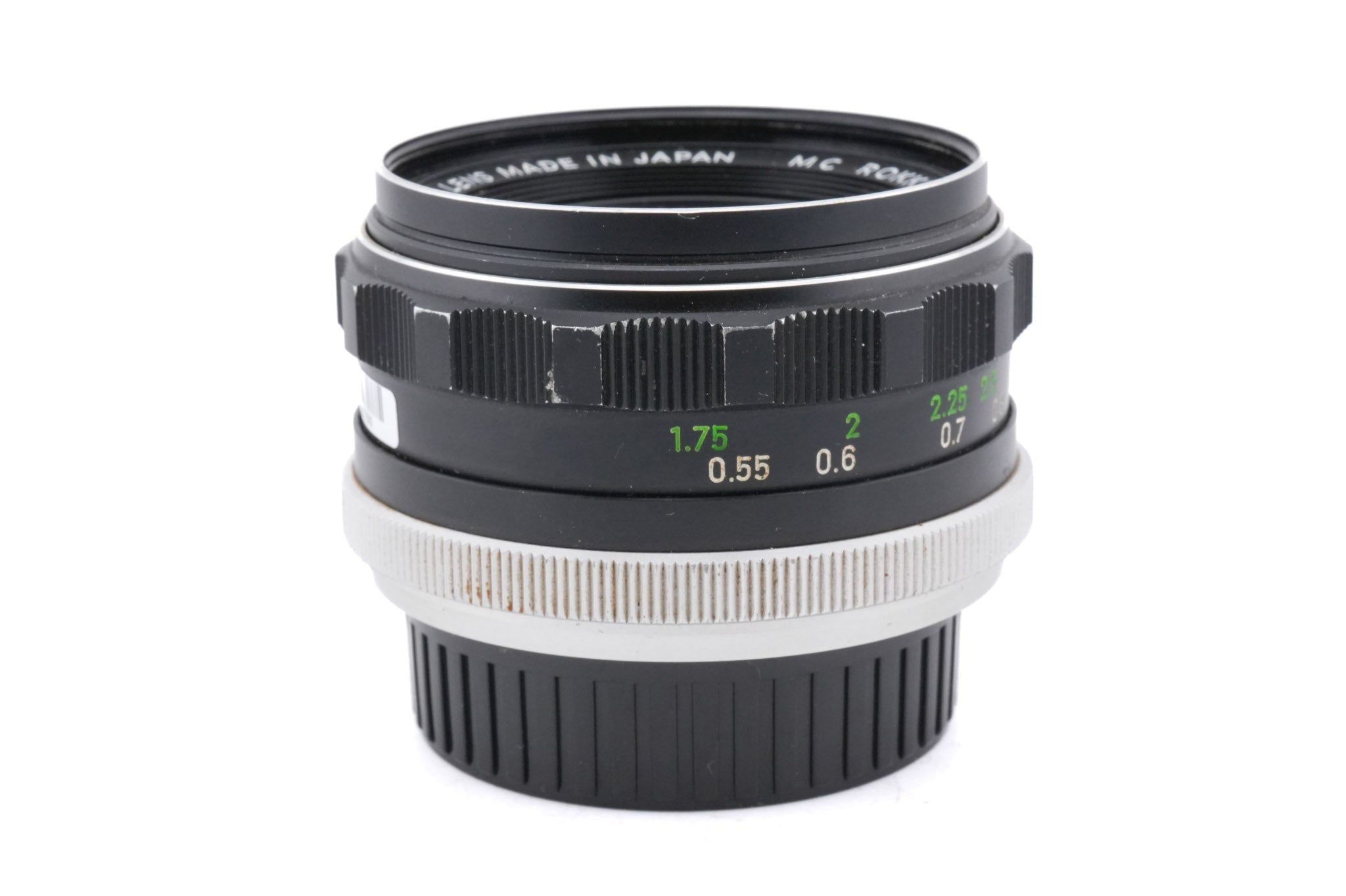 Minolta 55mm f1.7 MC Rokkor-PF