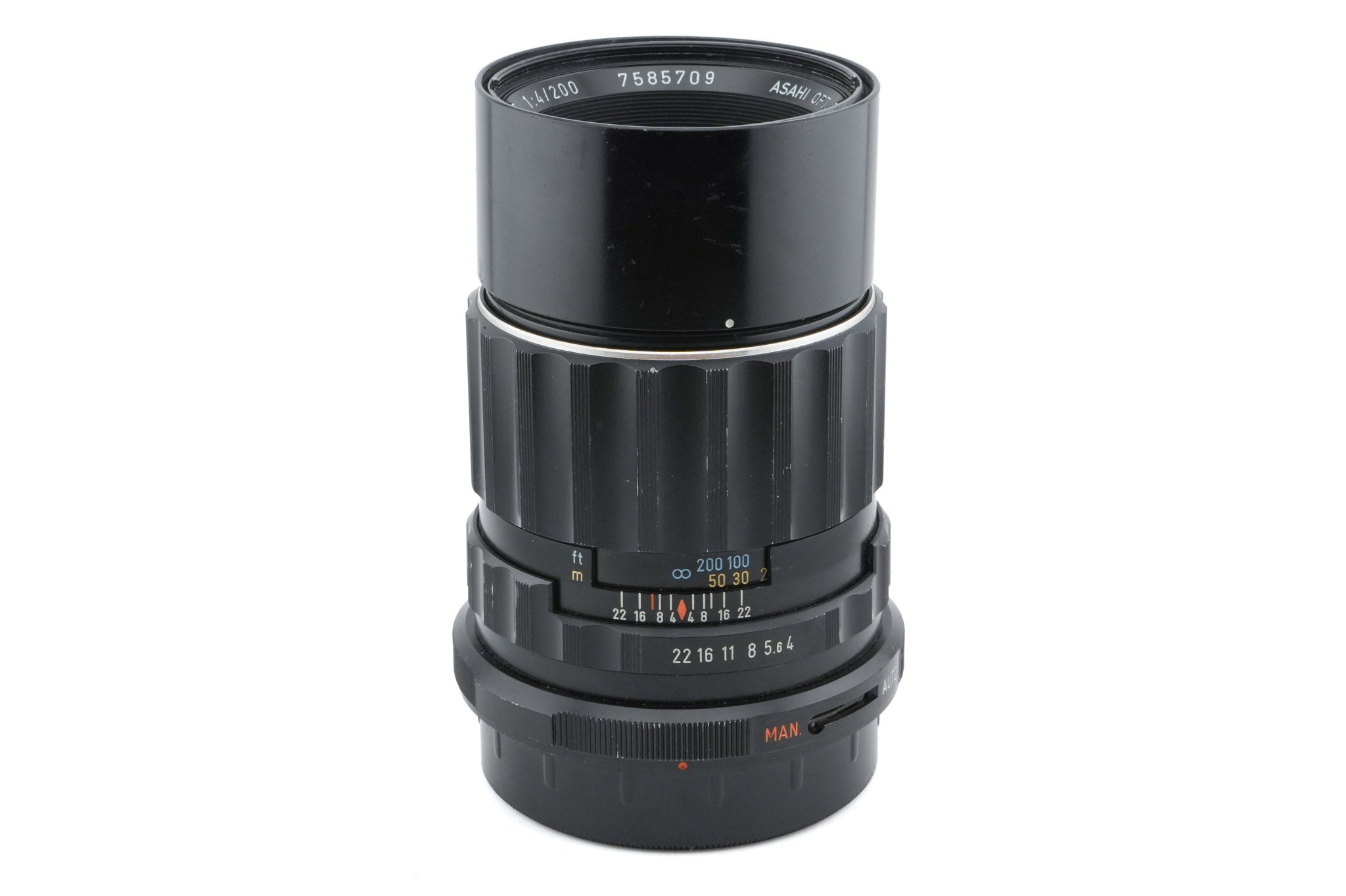 Pentax 200mm f4 Super-Multi-Coated Takumar 6X7
