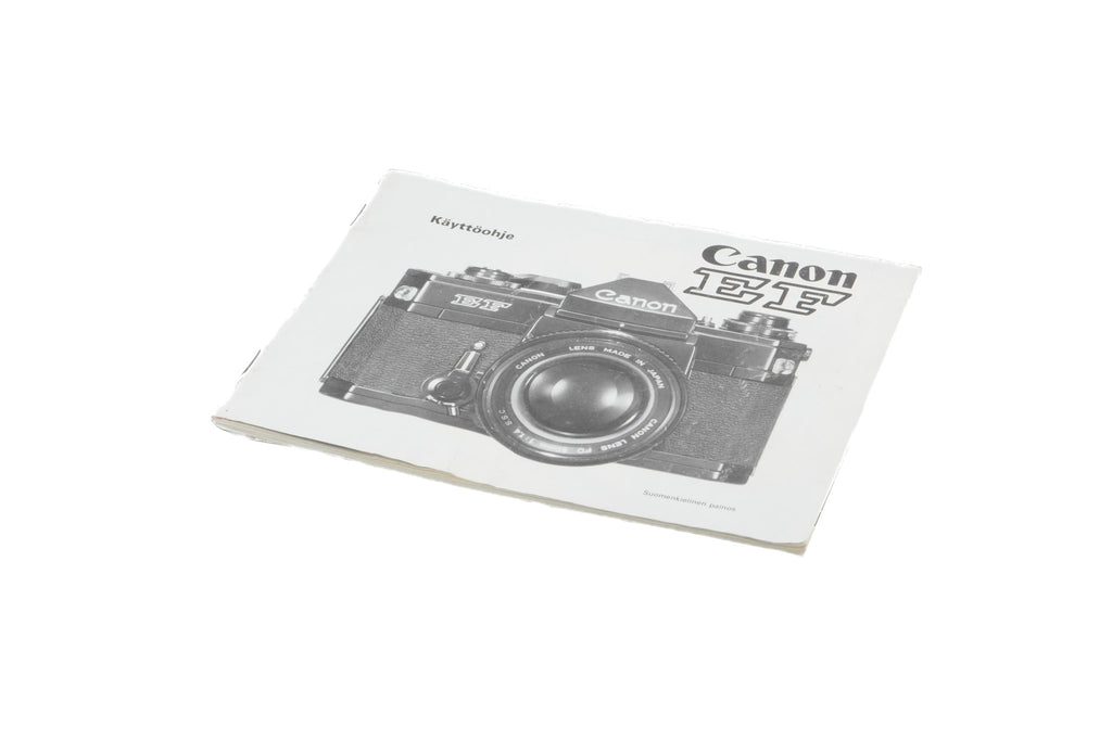 Canon EF Instructions