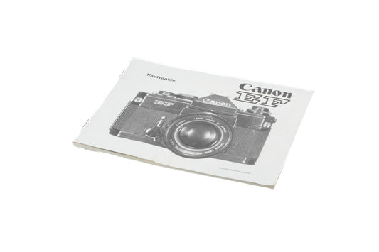 Canon EF Instructions