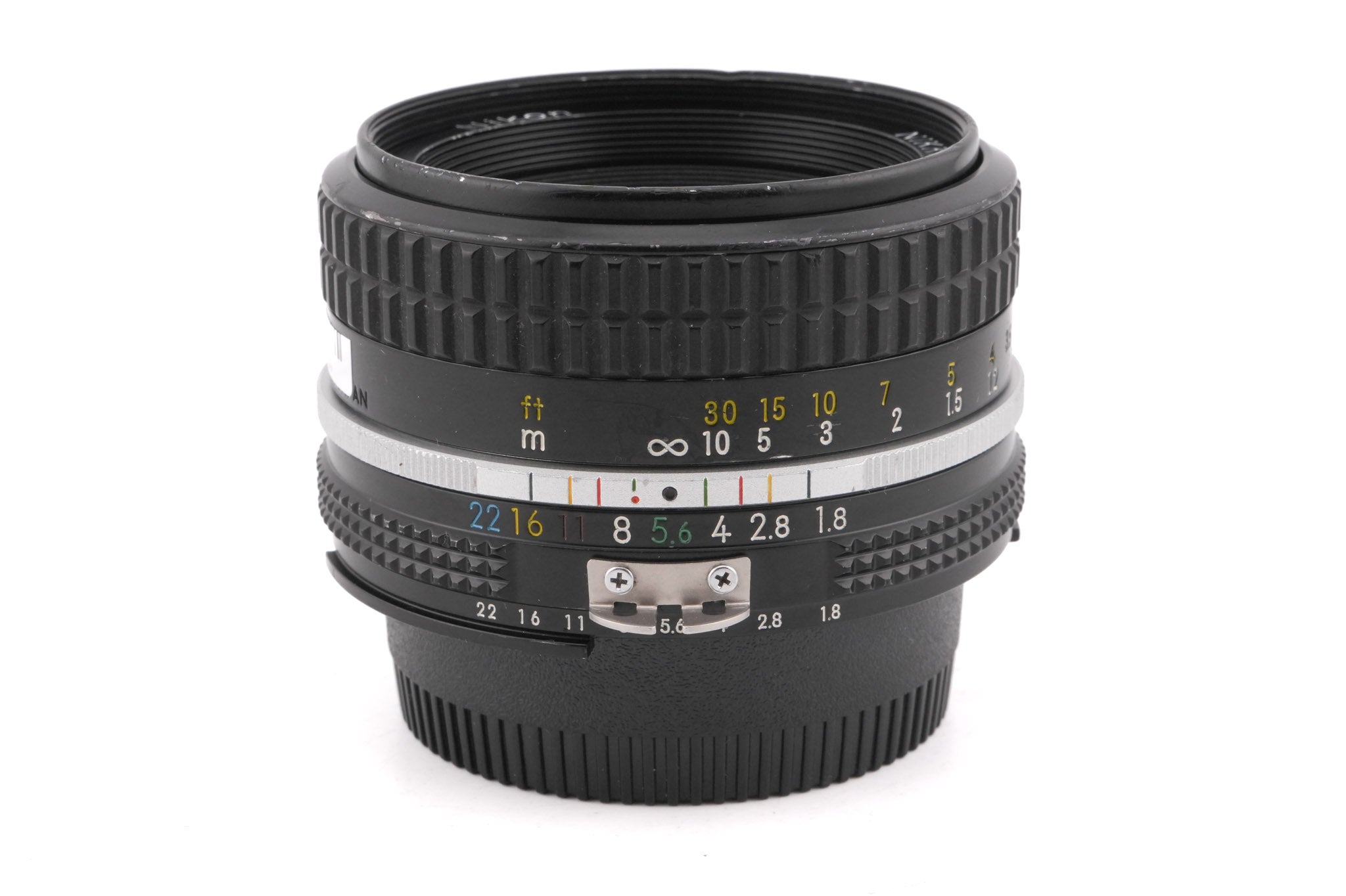 【美品 動作確認済】Nikon ニコン Ai Nikkor 50mm F1.8 Nikon 50mm f1.8 Nikkor AI - Lens – Kamerastore