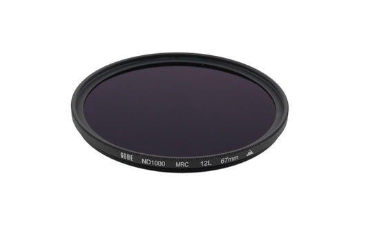 Gobe 67mm Neutral Density Filter ND1000 MRC 12 L