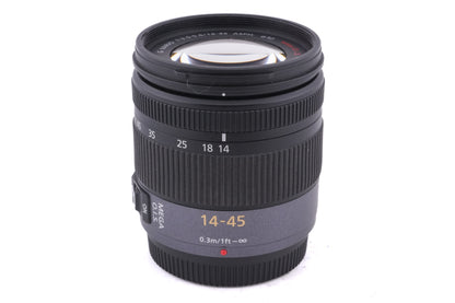 Panasonic 14-45mm f3.5-5.6 Lumix G Vario ASPH. Mega O.I.S. (H-FS014045)