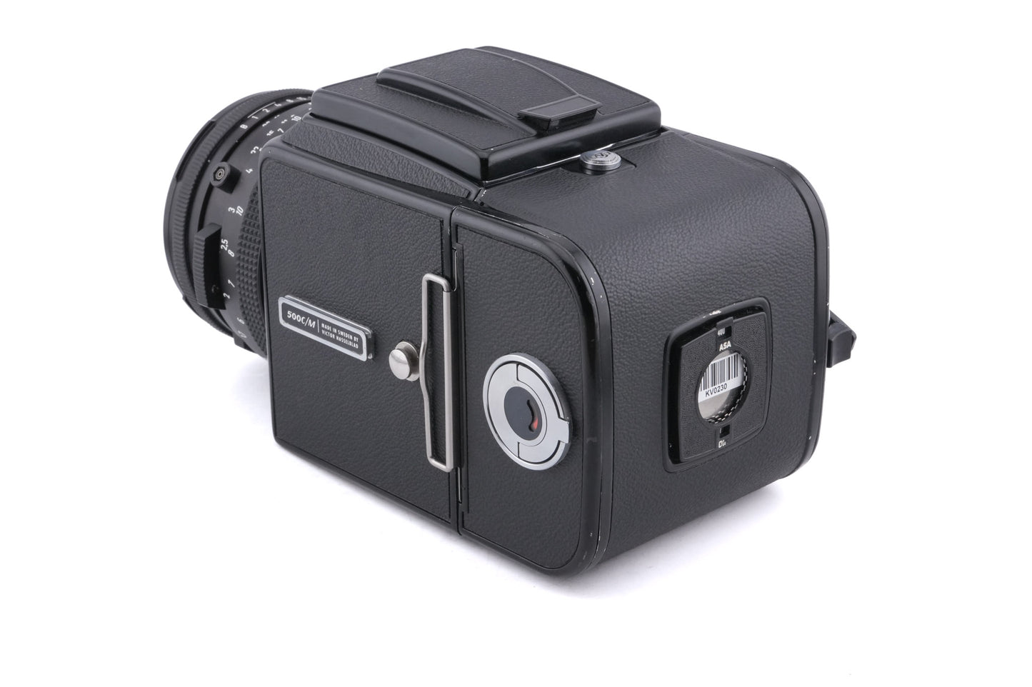 Hasselblad 500C/M (Black, 10170) + 80mm f2.8 Planar New C T* + Waist Level Finder (New / Black, 42323) + A12 Film Magazine (Black, 30147)