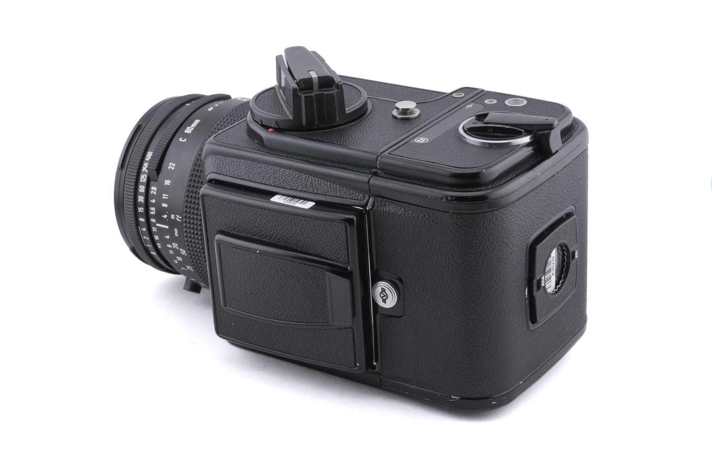 Hasselblad 500C/M (Black, 10170) + 80mm f2.8 Planar New C T* + Waist Level Finder (New / Black, 42323) + A12 Film Magazine (Black, 30147)