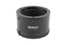 Novoflex Contax/Yashica - Sony E/FE (NEX/CONT) Adapter