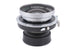 Schneider-Kreuznach 180mm f5.6 Symmar (Shutter)