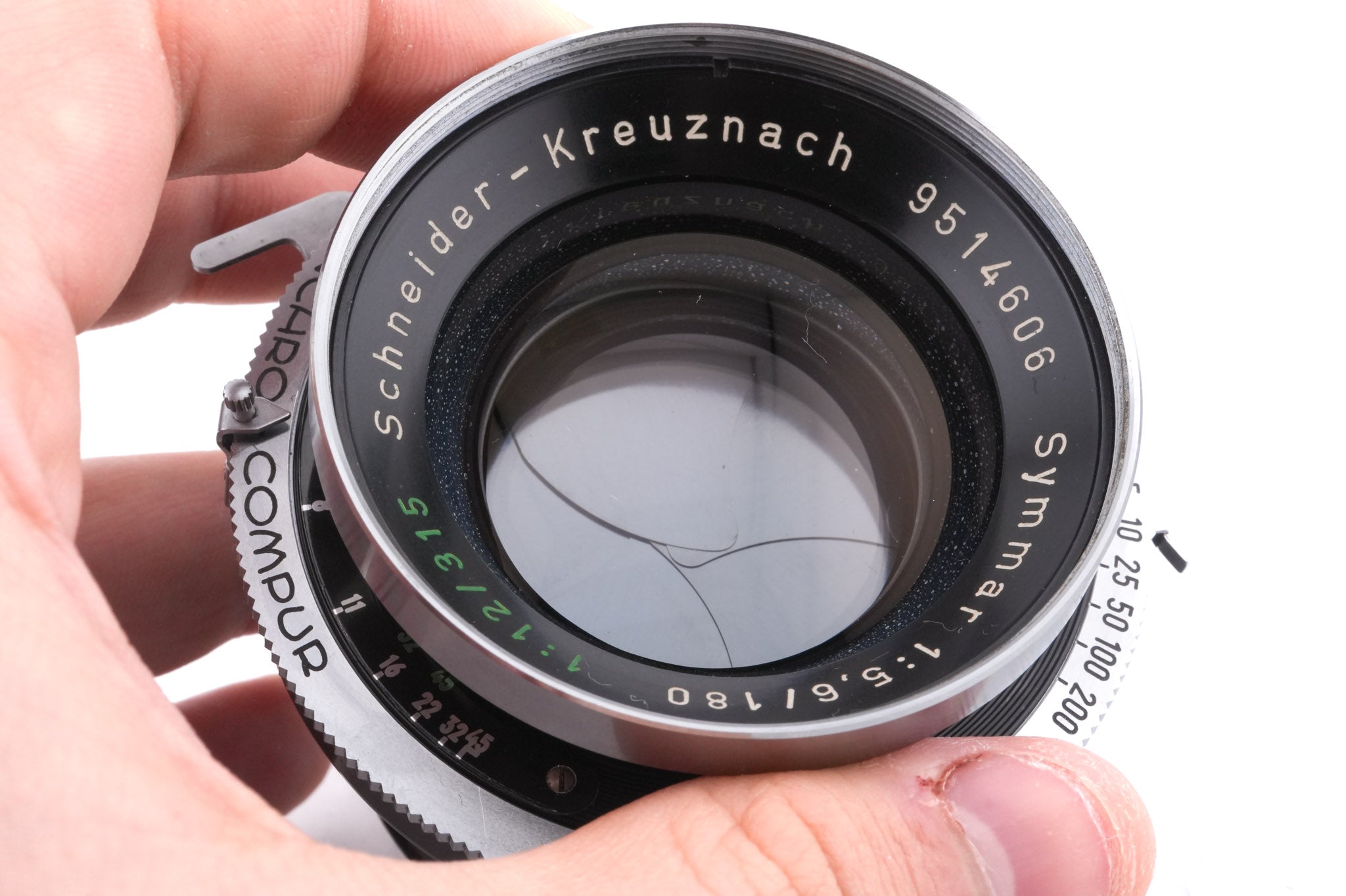 Schneider-Kreuznach 180mm f5.6 Symmar (Shutter) – Kamerastore