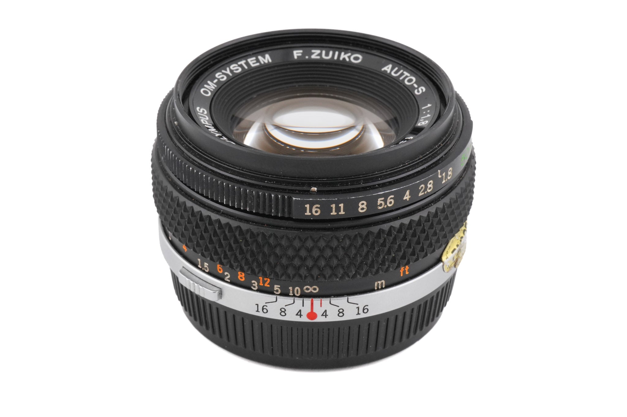 Olympus 50mm f1.8 F.Zuiko Auto-S - Lens – Kamerastore