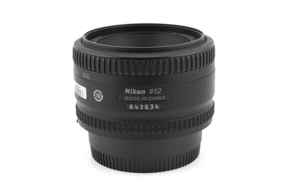 Nikon 50mm f1.8 AF Nikkor D