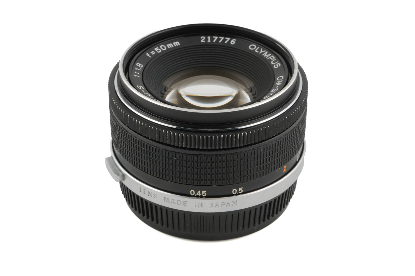 Olympus 50mm f1.8 F.Zuiko Auto-S
