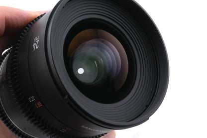Samyang 24mm T1.5 VDSLR MK2