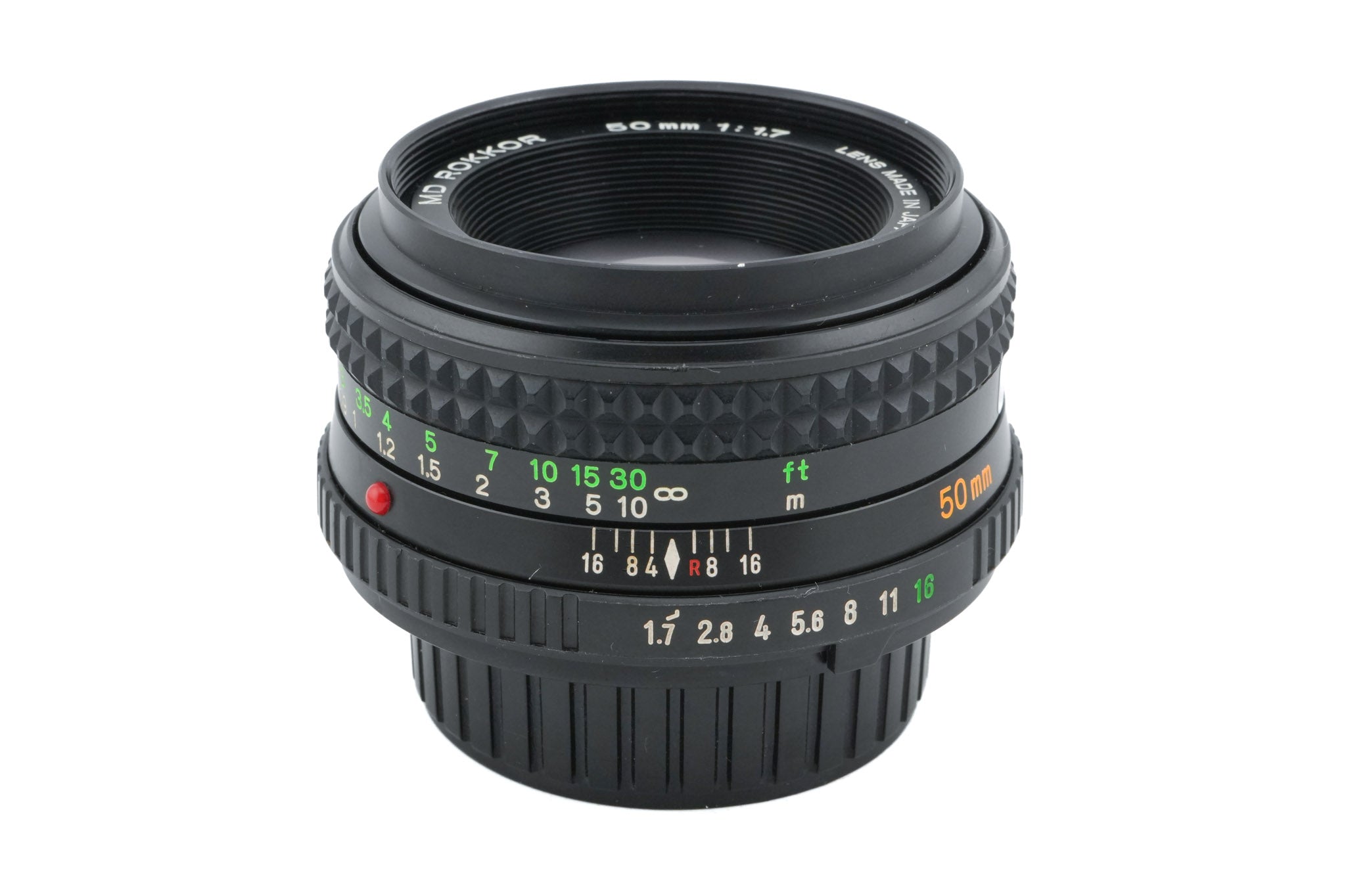 Minolta 50mm f1.7 MD Rokkor