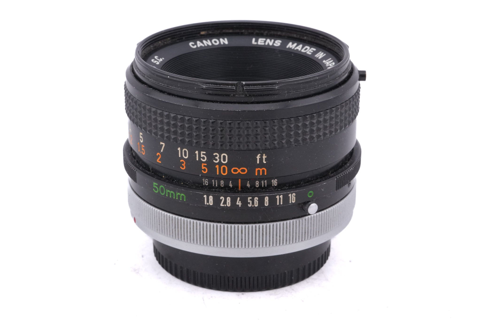Canon 50mm f1.8 S.C.