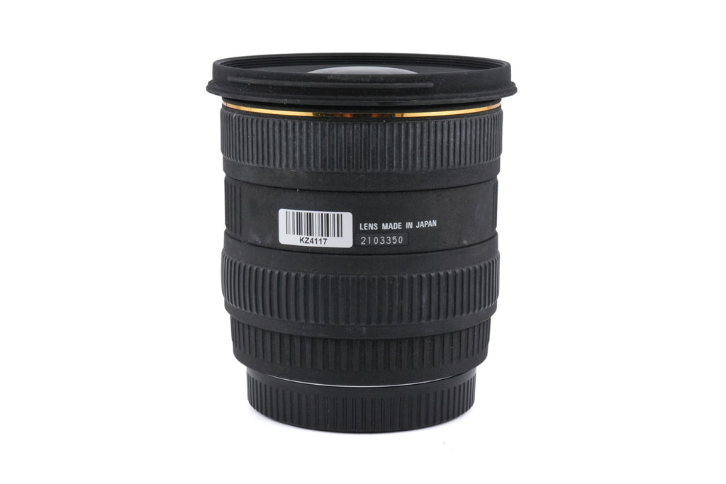 Sigma 10-20mm f4-5.6 EX DC HSM