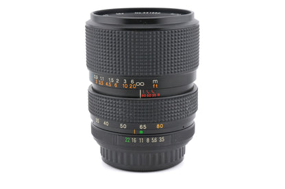 Chinon 35-80mm f3.5-4.9 Auto Zoom MC Macro