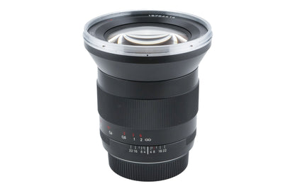 Carl Zeiss 21mm f2.8 Distagon T* ZE